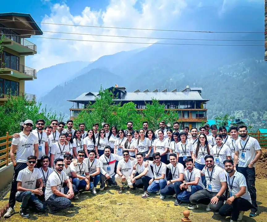 Group Image of Achievers Rise of enjoyment