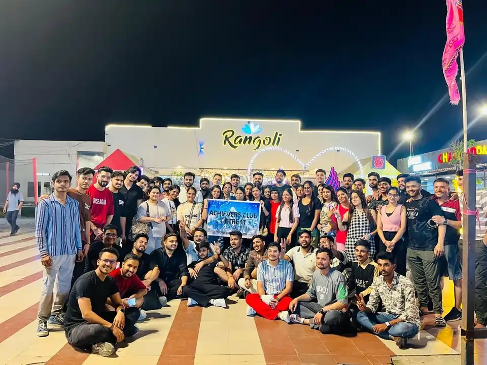 Group Image of Achievers Rise of enjoyment